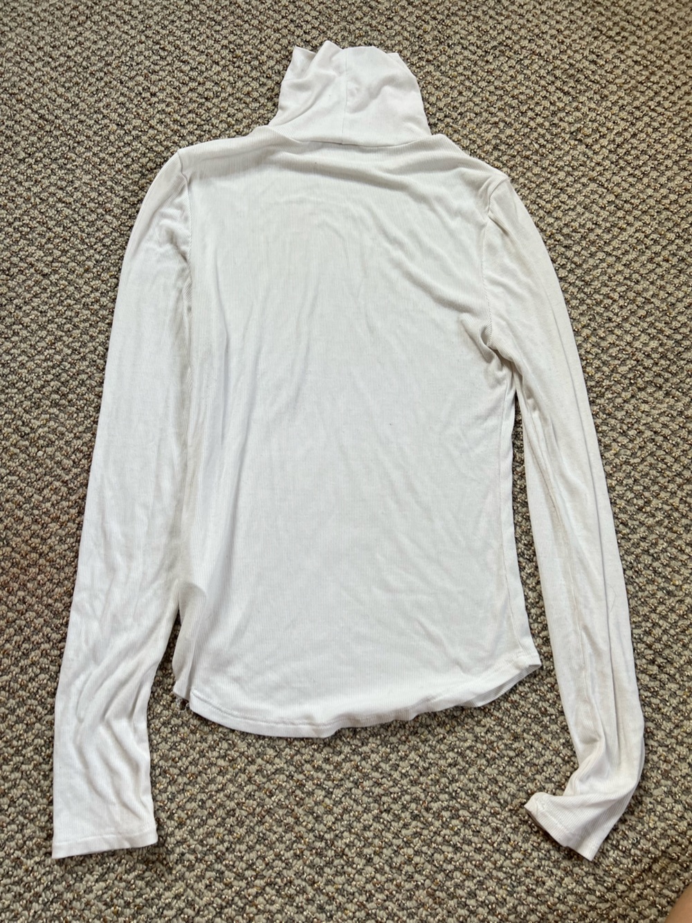 Lot of 2 Sunday Best Modal Ribbed Long Sleeve Turtlenecks